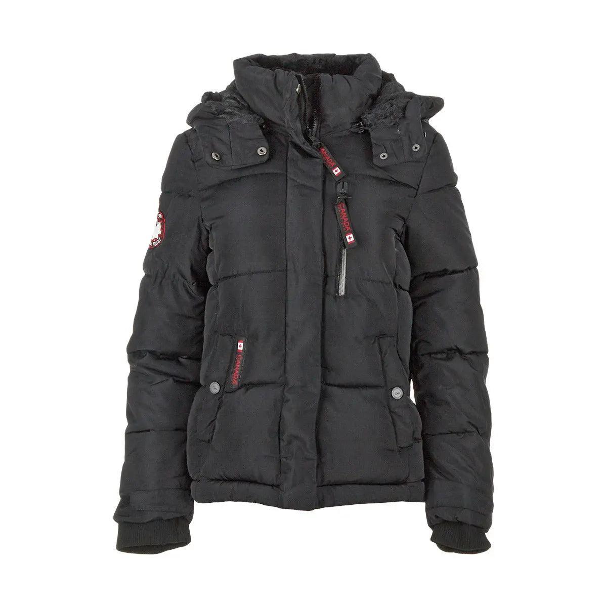 Canada Weather Gear Women's Long Puffer with Sherpa Lined Hood Product Image