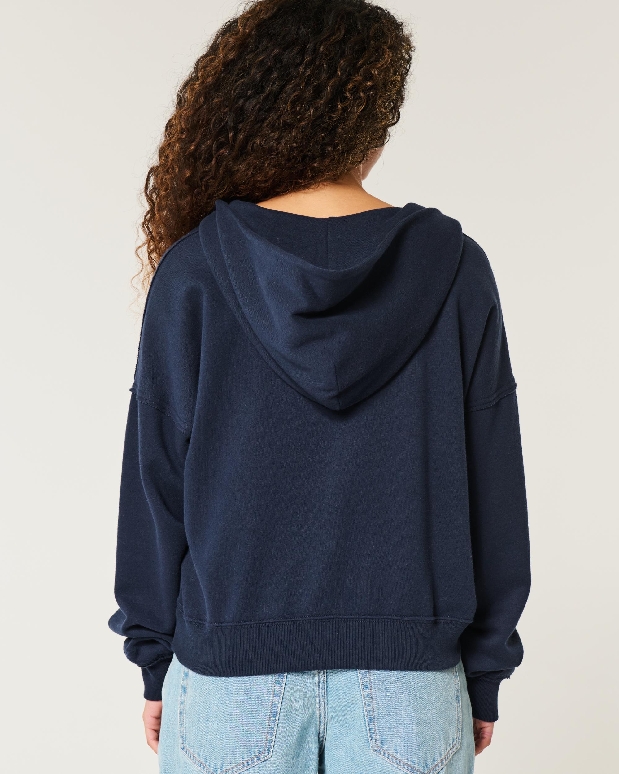 Easy Half-Zip Hoodie Product Image