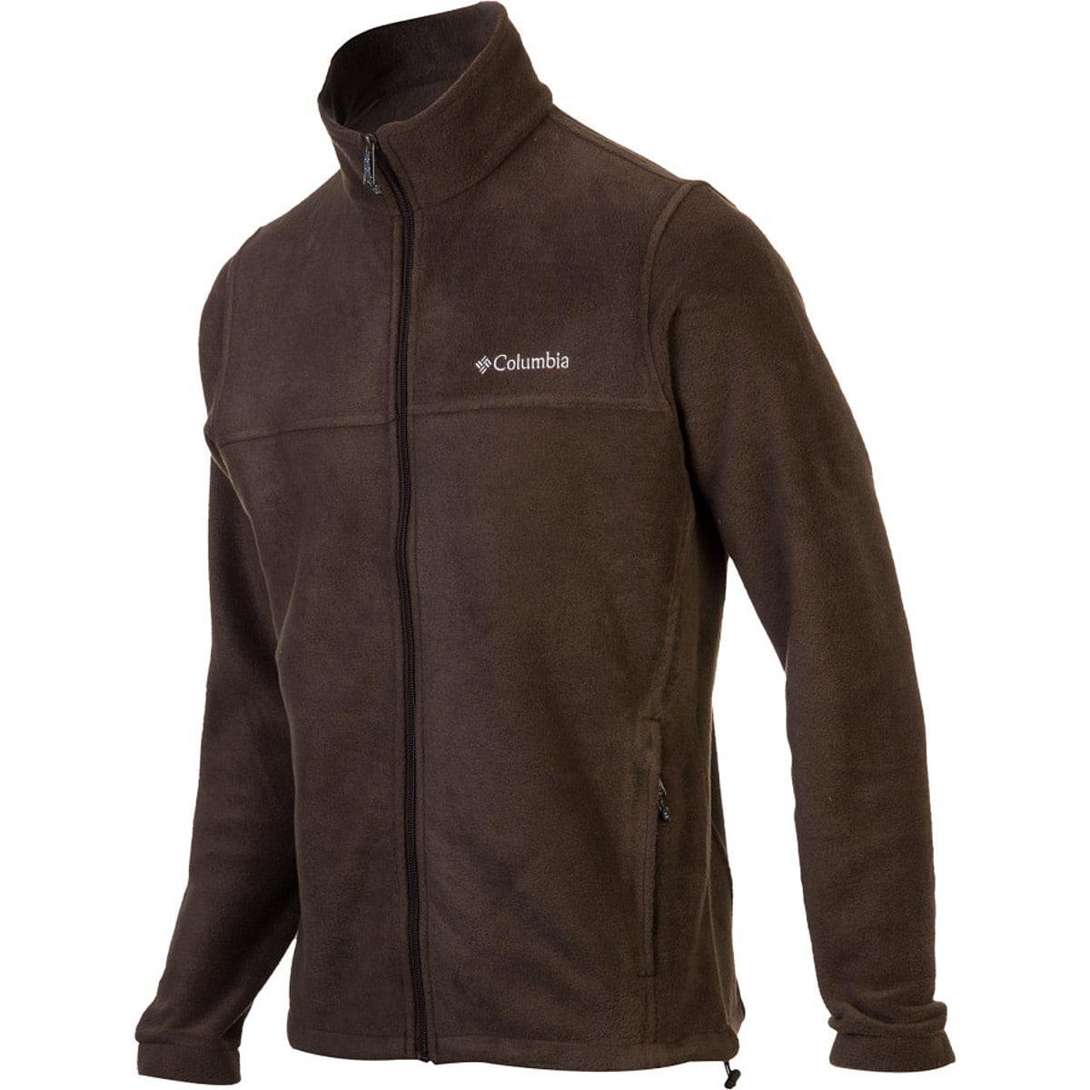 Men's Columbia Steens Mountain™ Full-Zip Fleece Jacket, Size: XXL, Black Grill Product Image