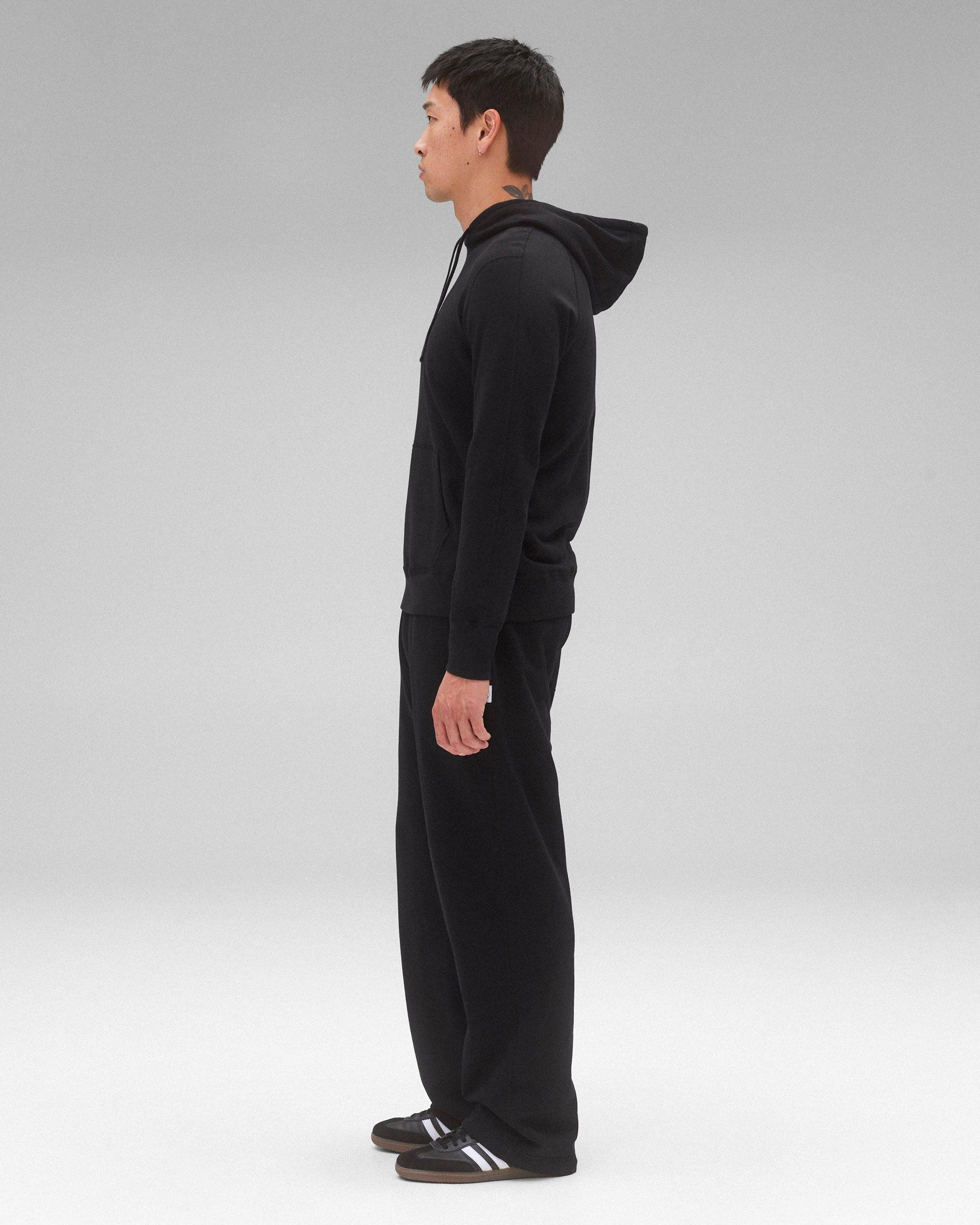 Lightweight Terry Slim Hoodie - Vault Male Product Image
