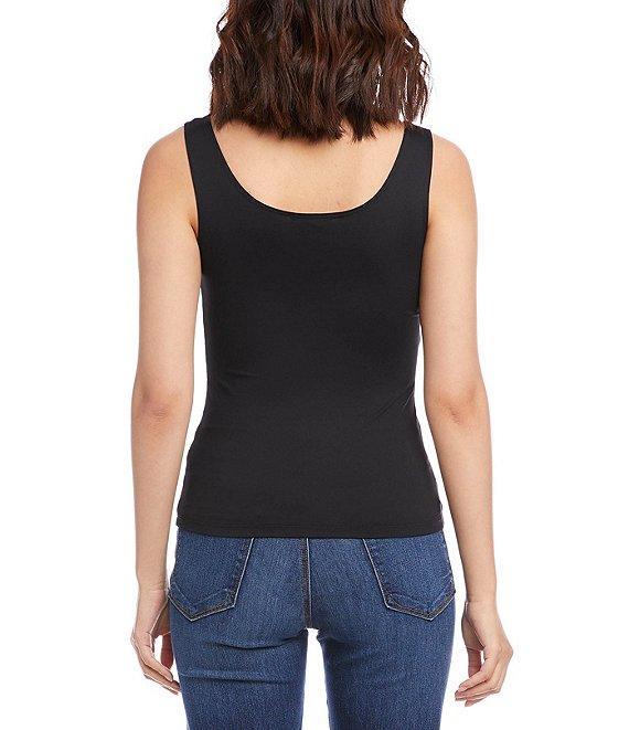 Karen Kane Sleeveless Scoop Neck Layering Tank Product Image