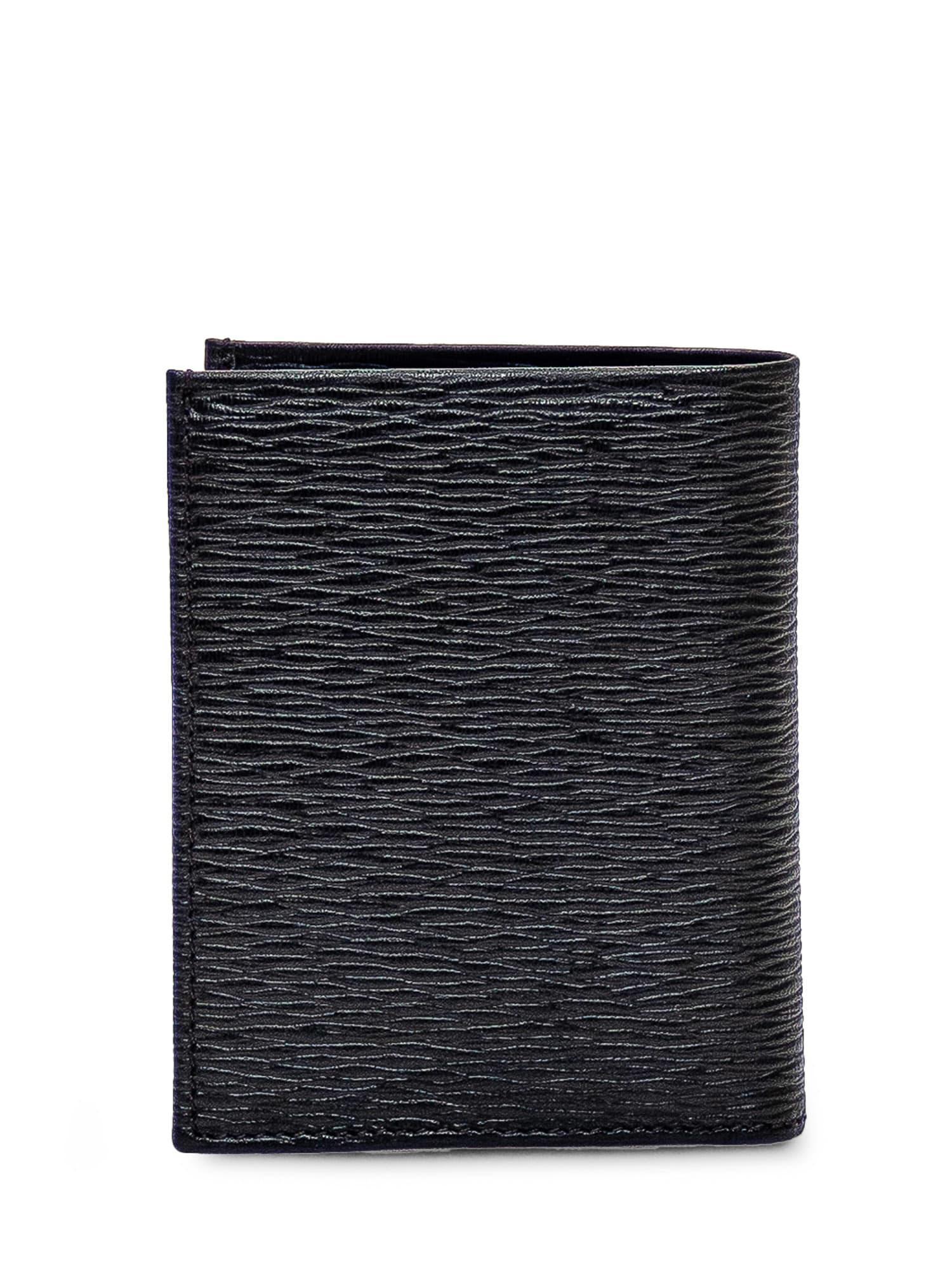 FERRAGAMO Gancini Wallet In Black Product Image