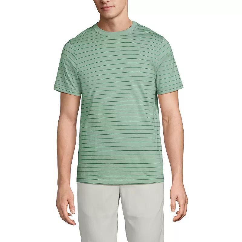 Men's Lands' End Supima Crewneck Tee,  Product Image
