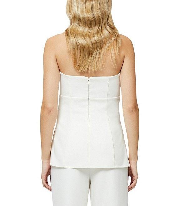 French Connection Coordinating Azra Twill Strapless Top Product Image