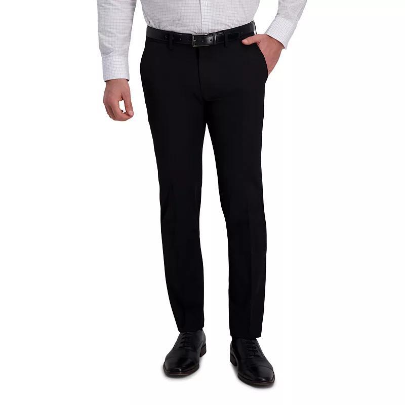 Mens J.M. Haggar Ultra-Slim Fit 4-Way Stretch Plain Weave Flat-Front Suit Pants Product Image