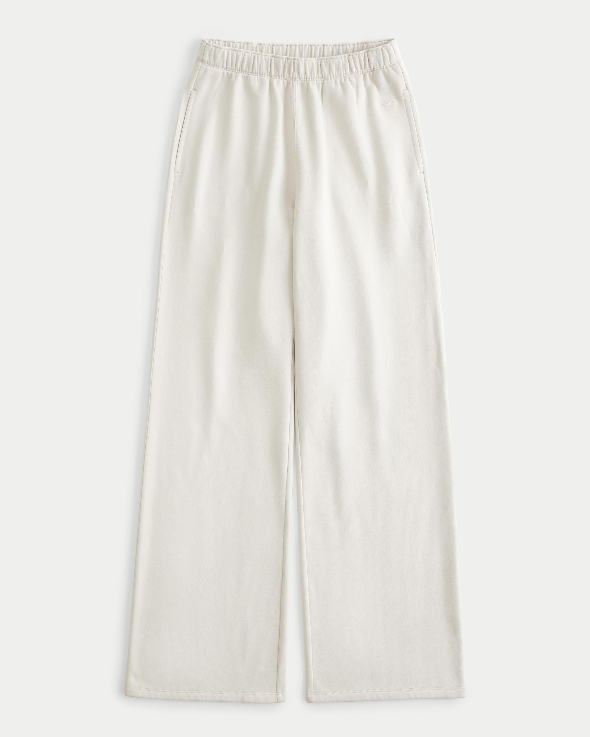 Hollister Feel Good Fleece Wide-Leg Pants Product Image