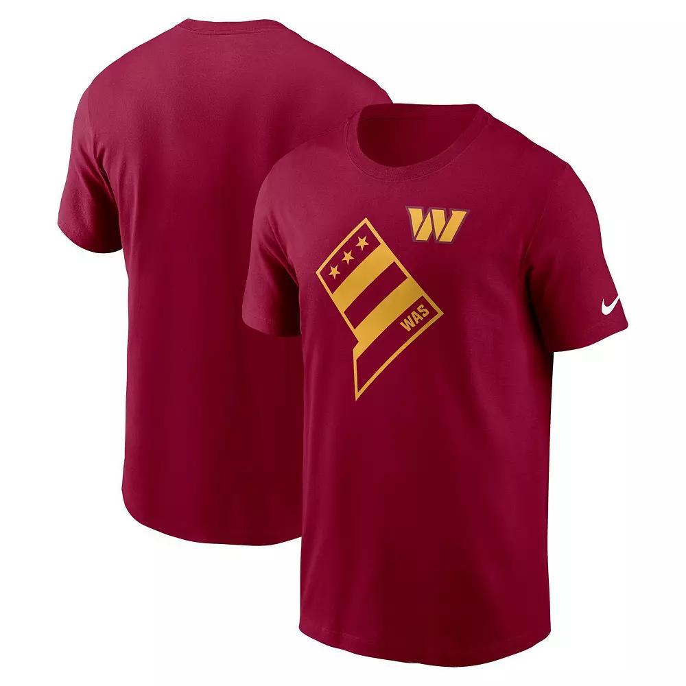 Men's Nike Burgundy Washington Commanders Local Essential T-Shirt,  Product Image