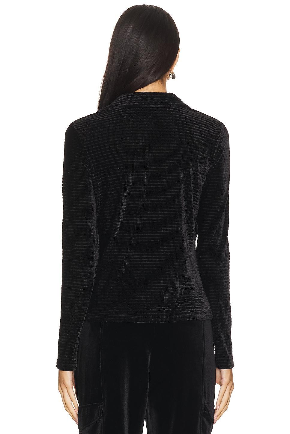 Textured Velvet Button Up Top Sanctuary Product Image