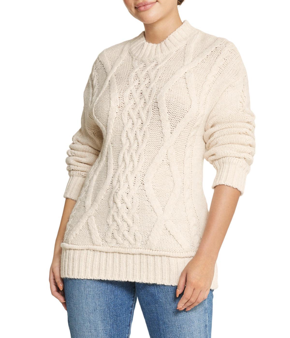 Cable Pullover Sweater Product Image