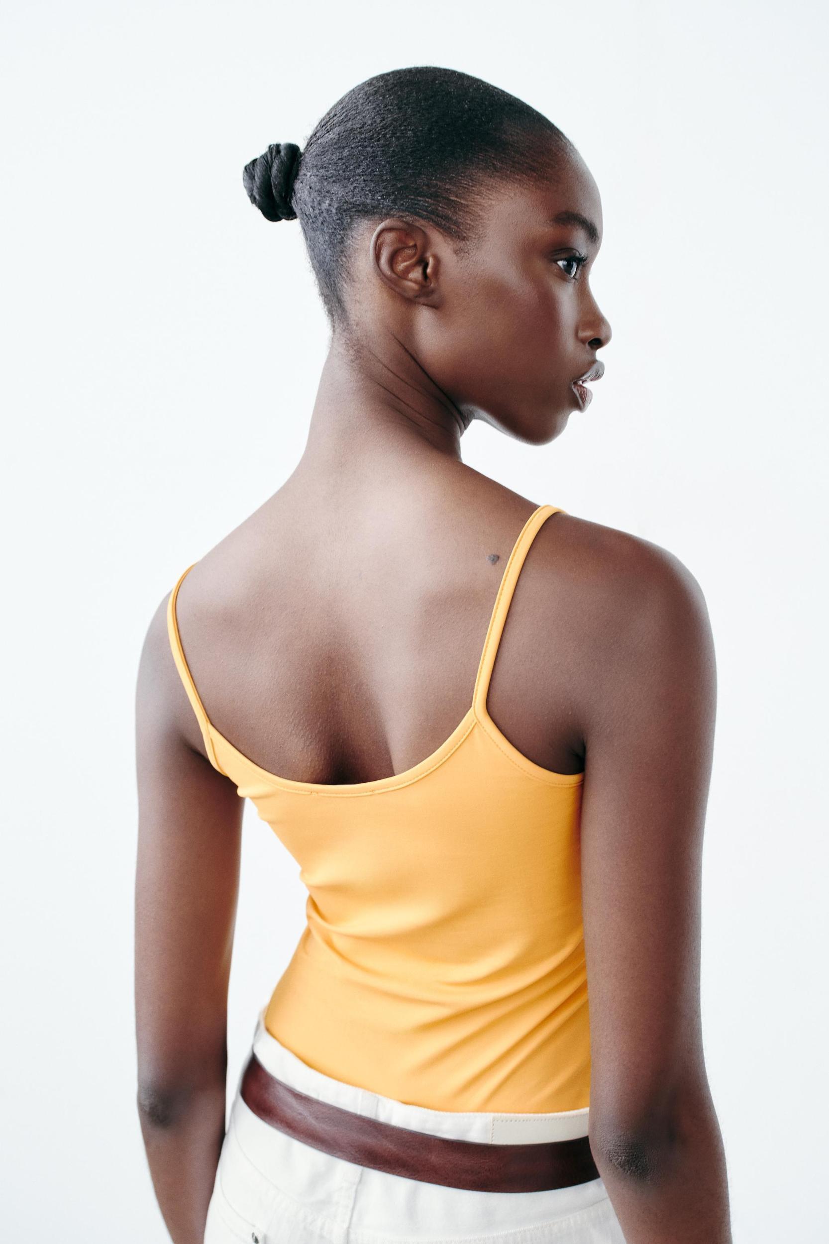 POLYAMIDE SPAGHETTI STRAP CAMISOLE Product Image