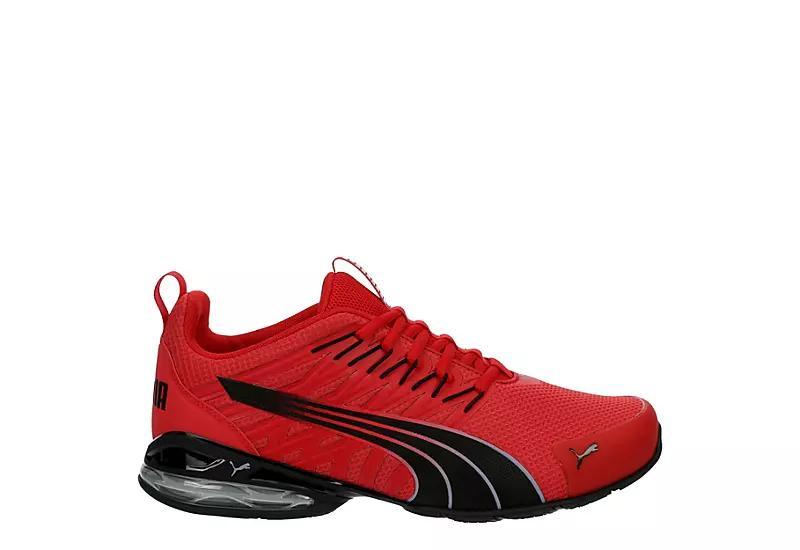 Mens PUMA Voltaic EVO Running Shoe Stormy Slate / For All Time Red Product Image