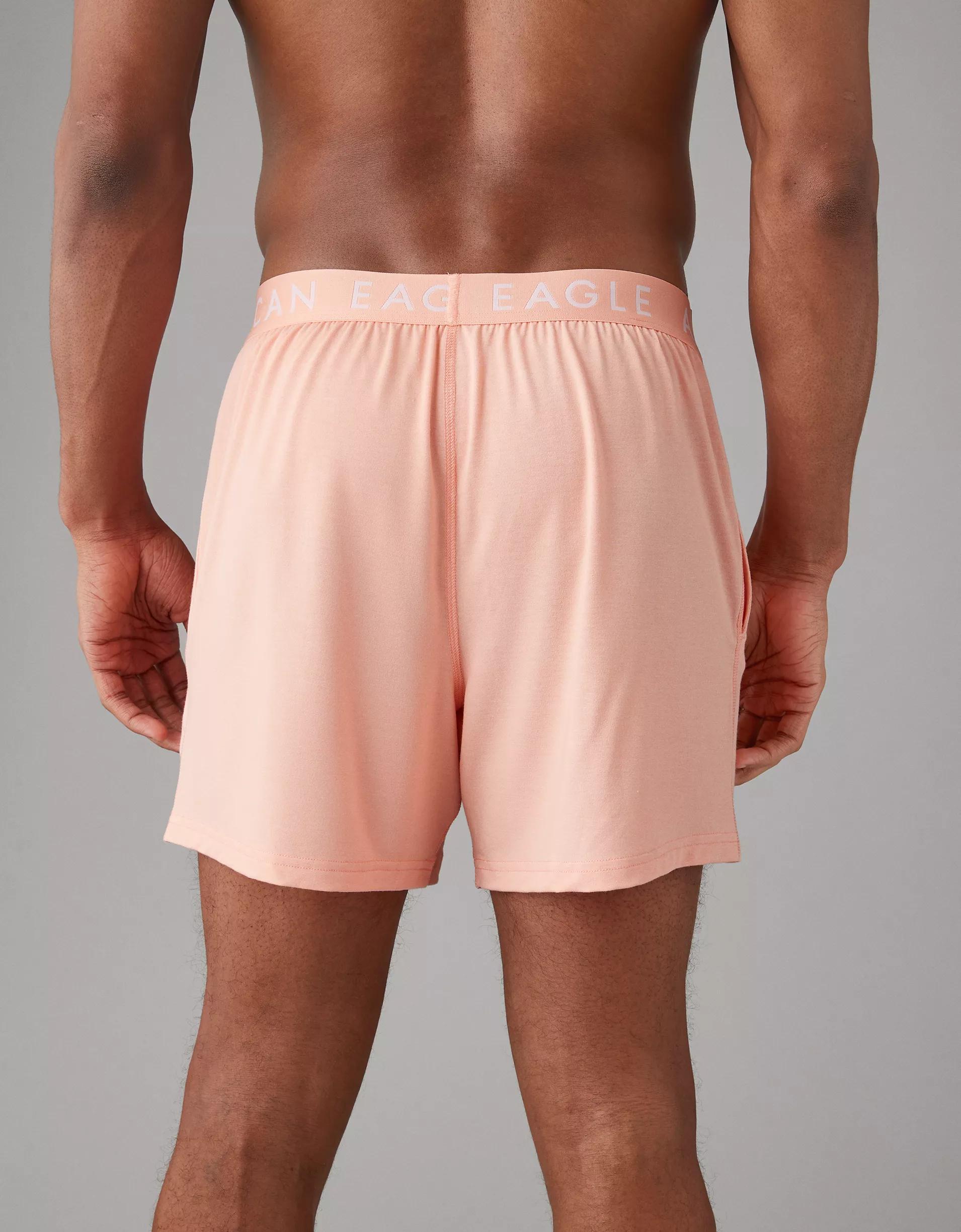 AEO Palm Trees Ultra Soft Pocket Boxer Short Product Image