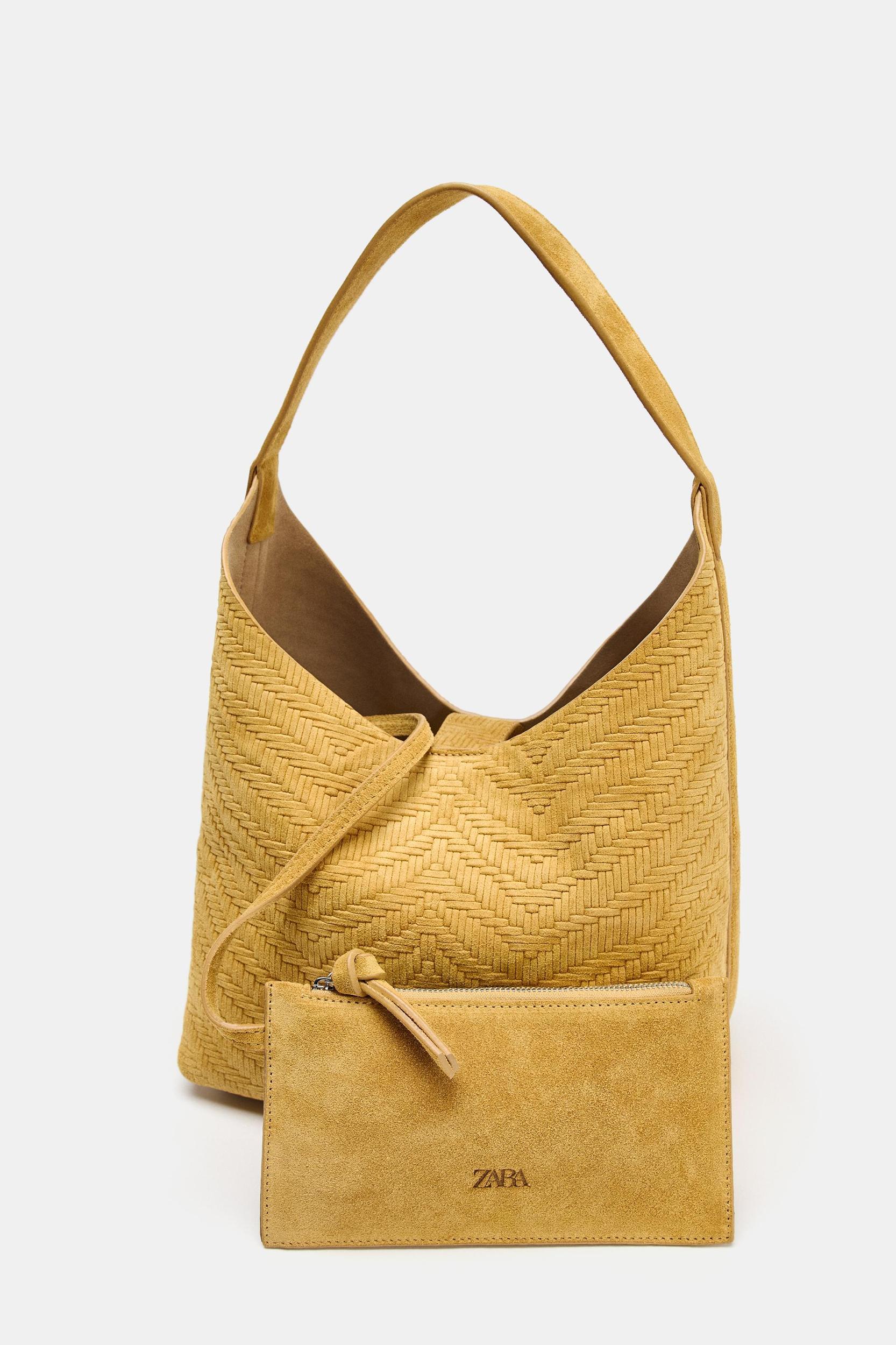 SPLIT LEATHER BRAIDED BAG Product Image