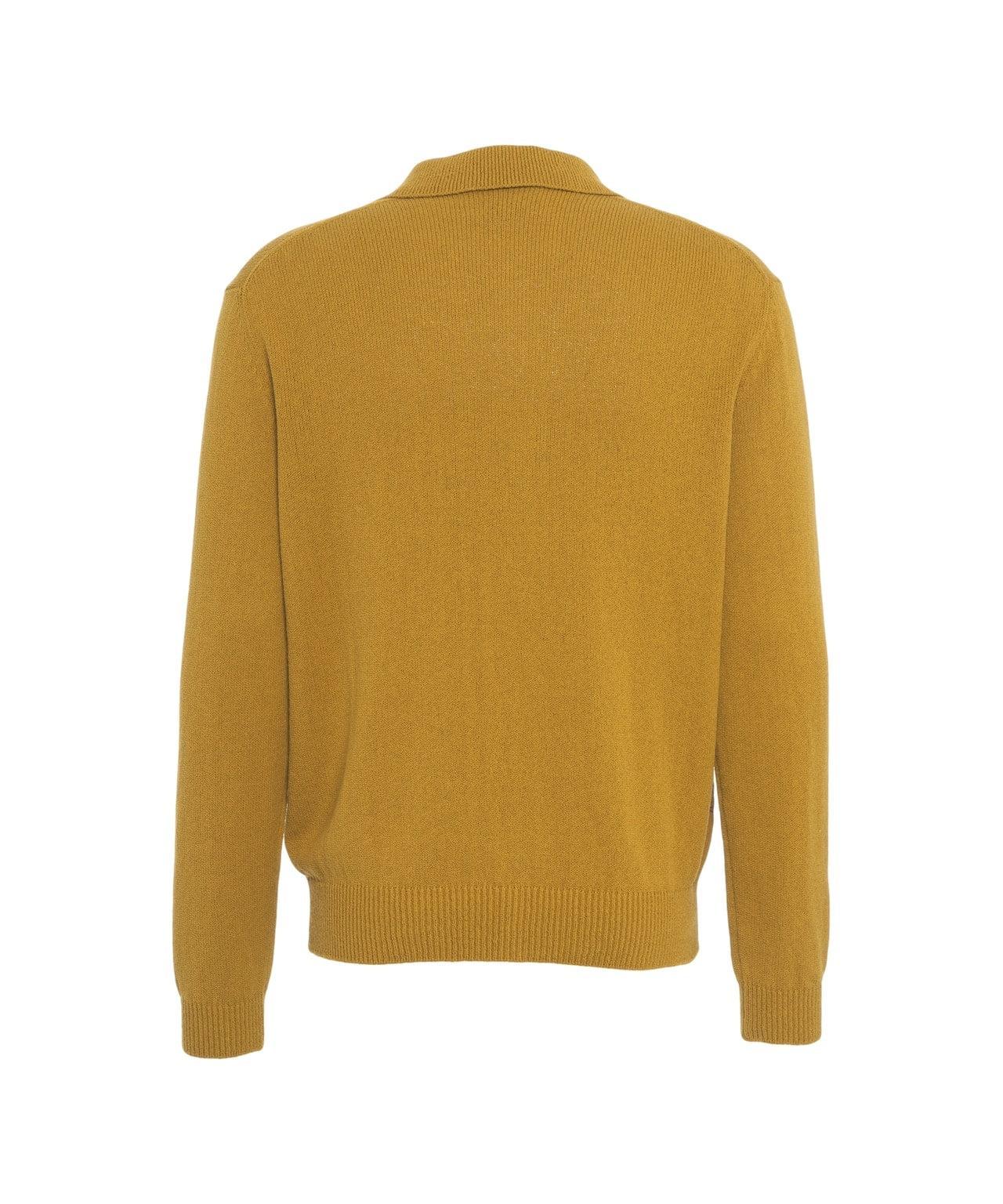 Cardigan with collar Product Image