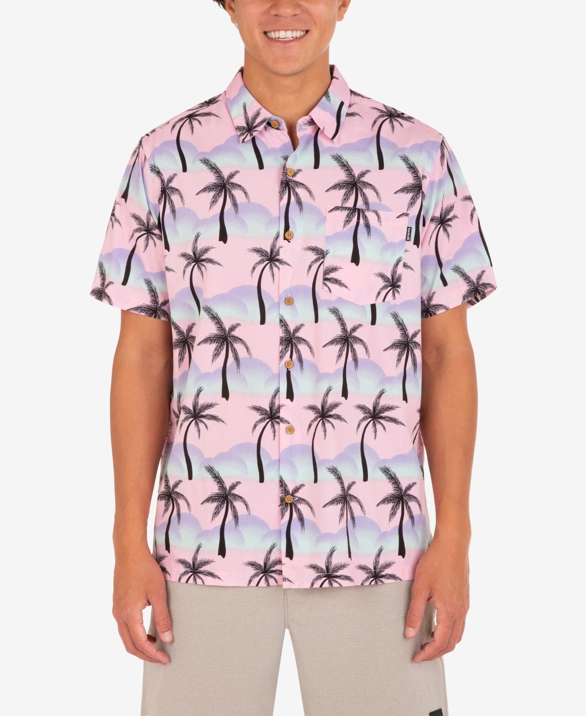 Hurley Rincon Short Sleeve Woven (Platinum) Men's Clothing Product Image