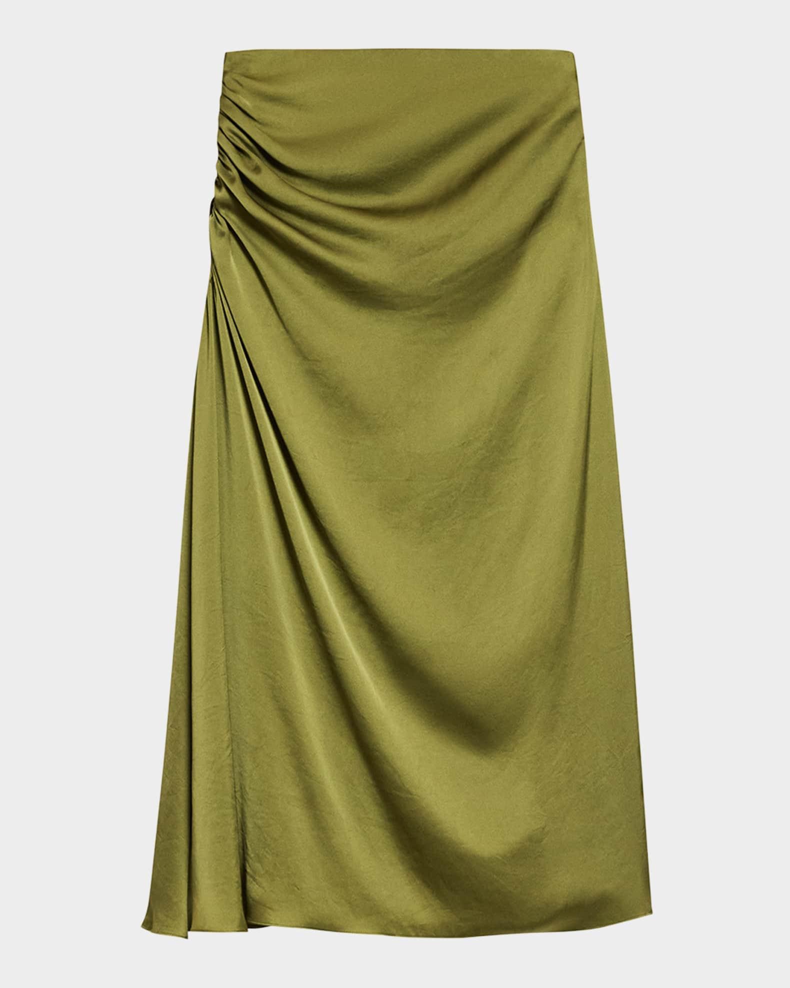 Side Ruched Skirt Product Image