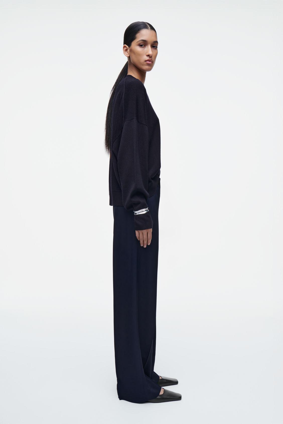 DRAWSTRING STRAIGHT-LEG PANTS Product Image