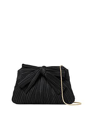 Loeffler Randall Rayne Small Pleated Bow Frame Clutch Product Image