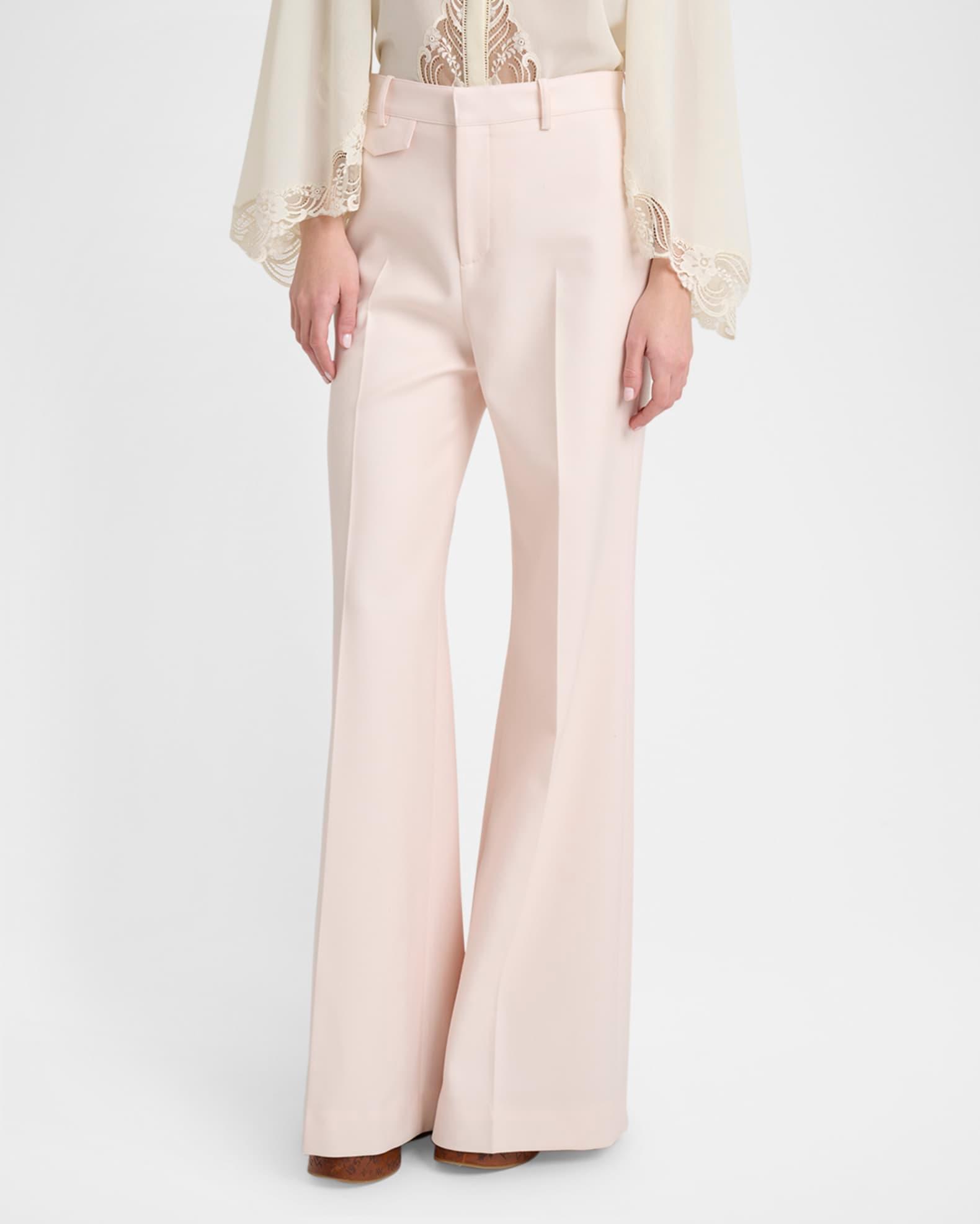 High-Rise Wide-Leg Suiting Trousers Product Image