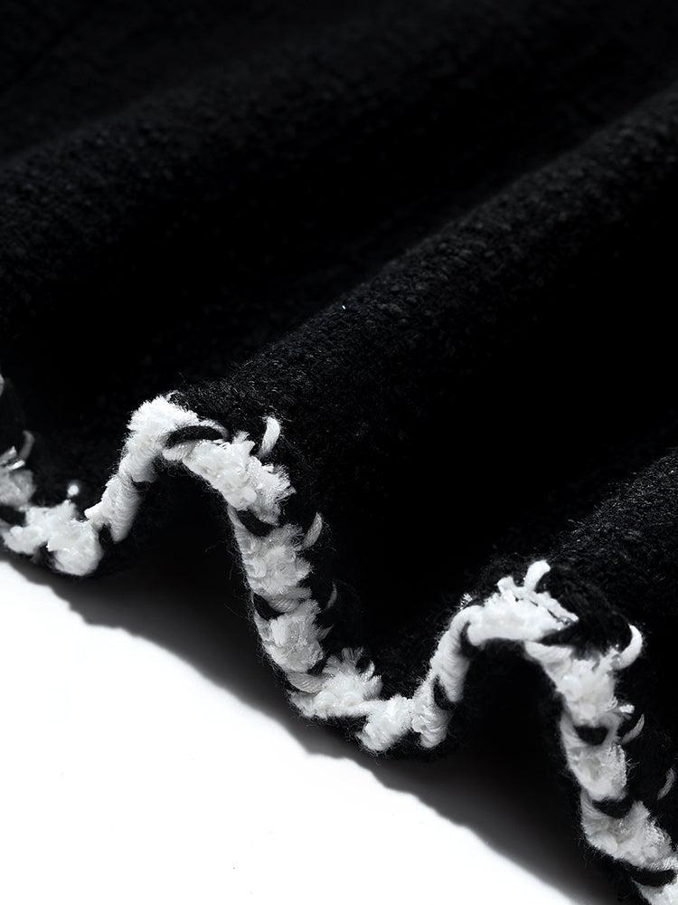 Tweed Knitted Short Jacket Product Image