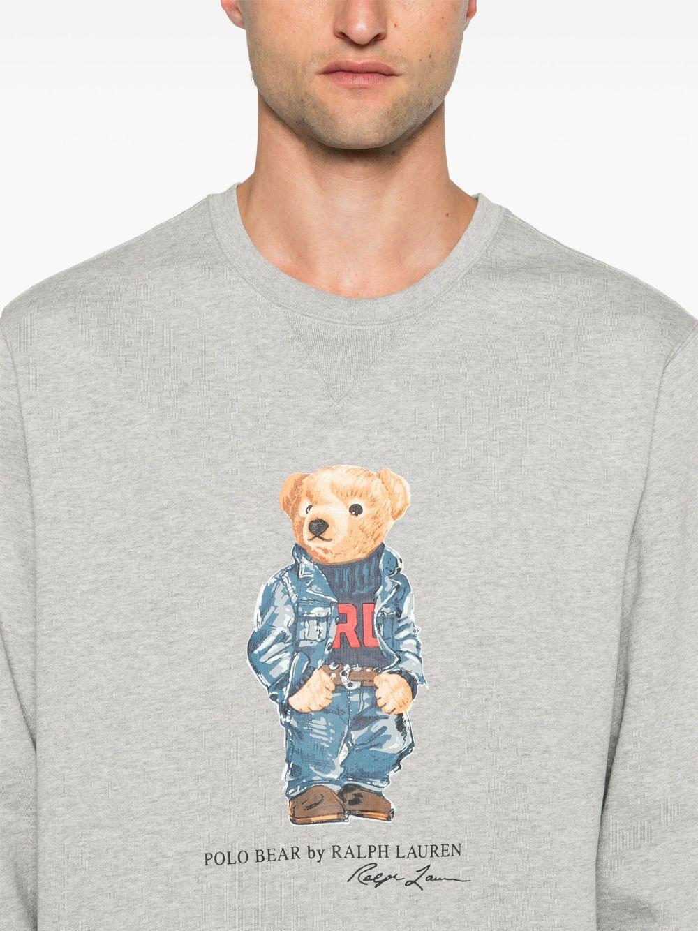Polo Bear fleece sweatshirt Product Image