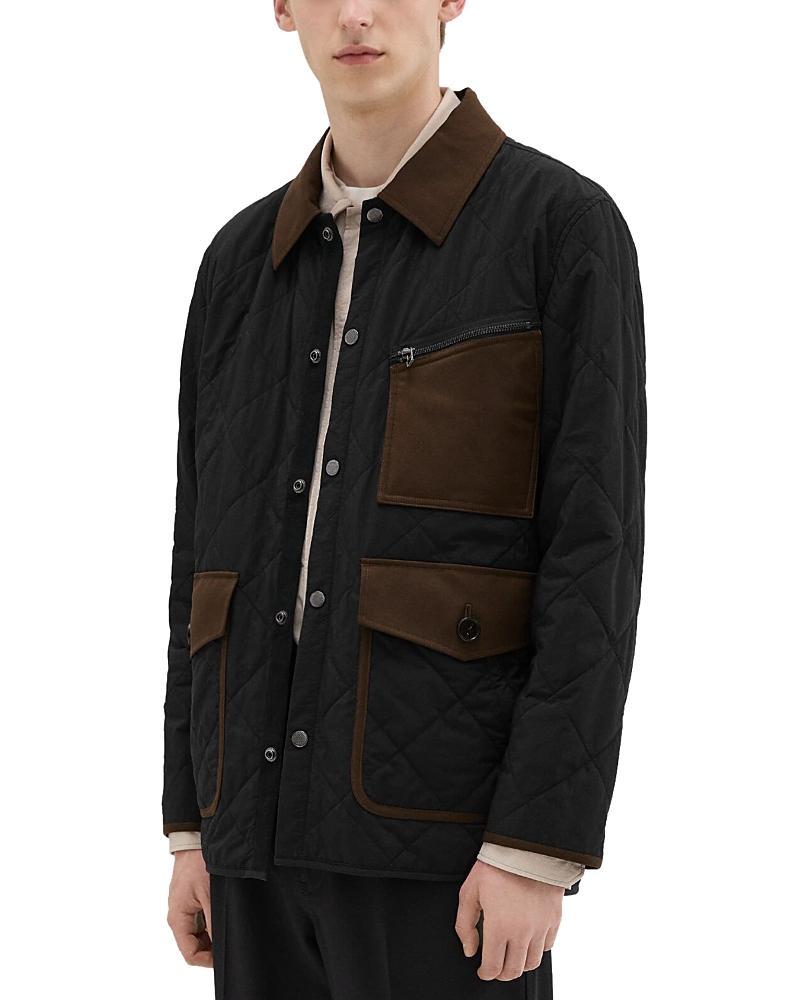 Theory Project Quilted Feather Nylon Barn Jacket Product Image