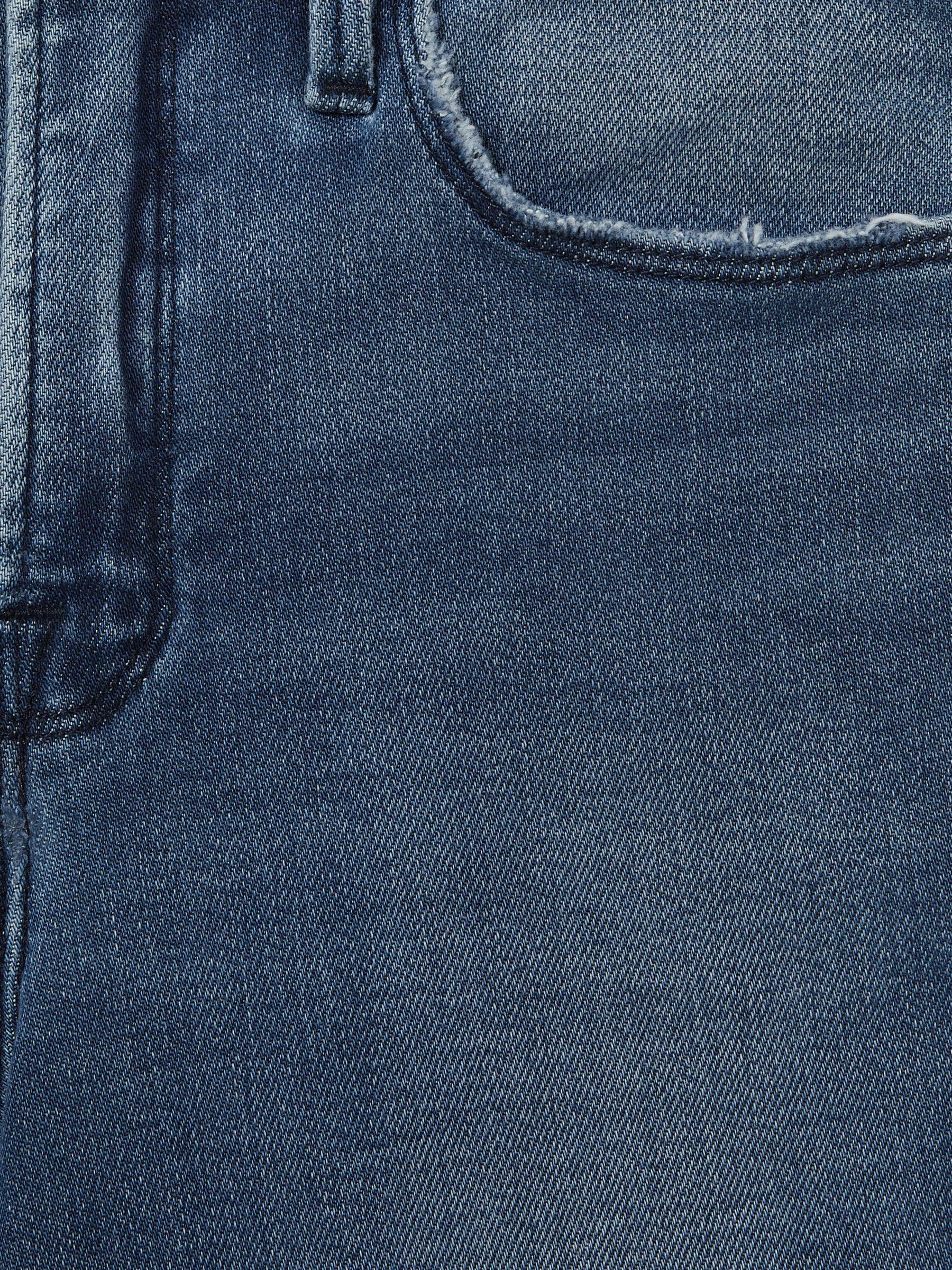 Good American Cropped Bootcut Jeans in Indigo Product Image