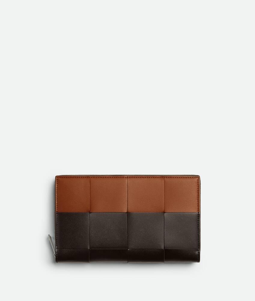 Men's Cassette Zip Around Wallet in Fondant/wood Product Image