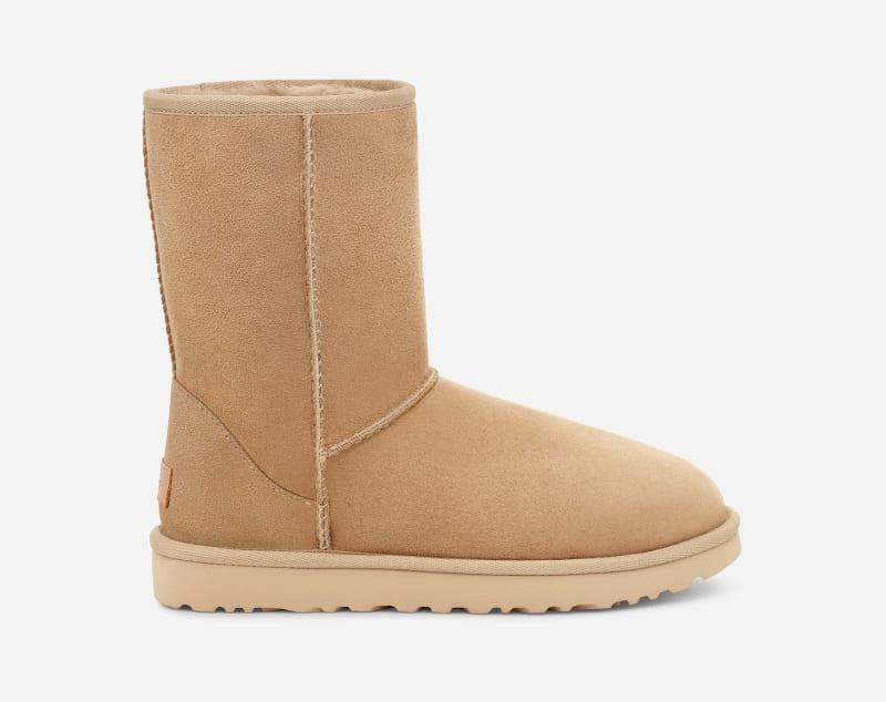 UGG Womens Classic Short II Sheepskin Classic Boots Product Image