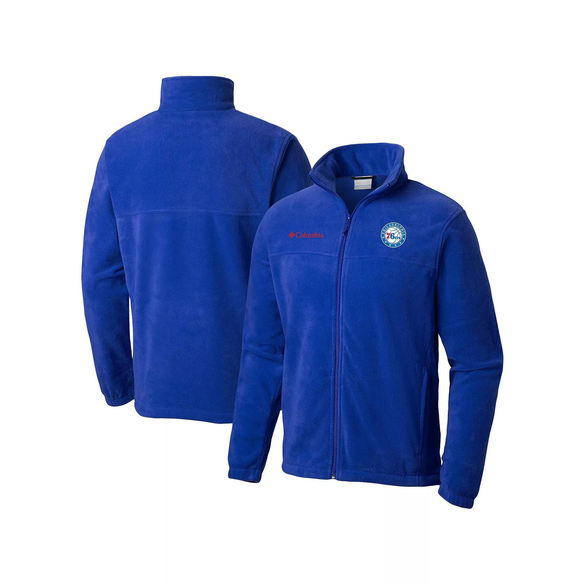 Men's Columbia Royal Philadelphia 76ers Steens Mountain 2.0 Full-Zip Jacket,  Product Image
