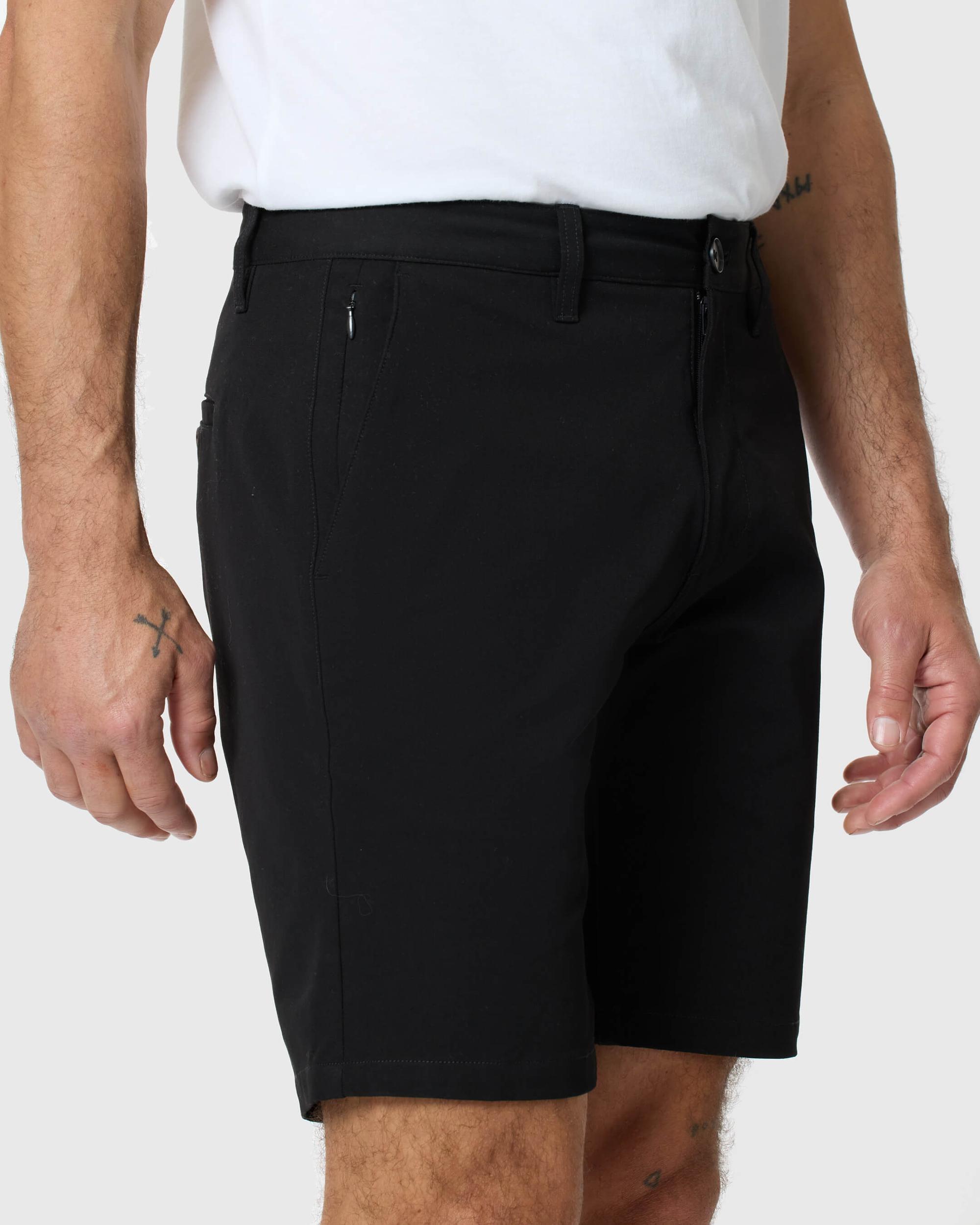 9" Black Classic Twill Shorts Product Image