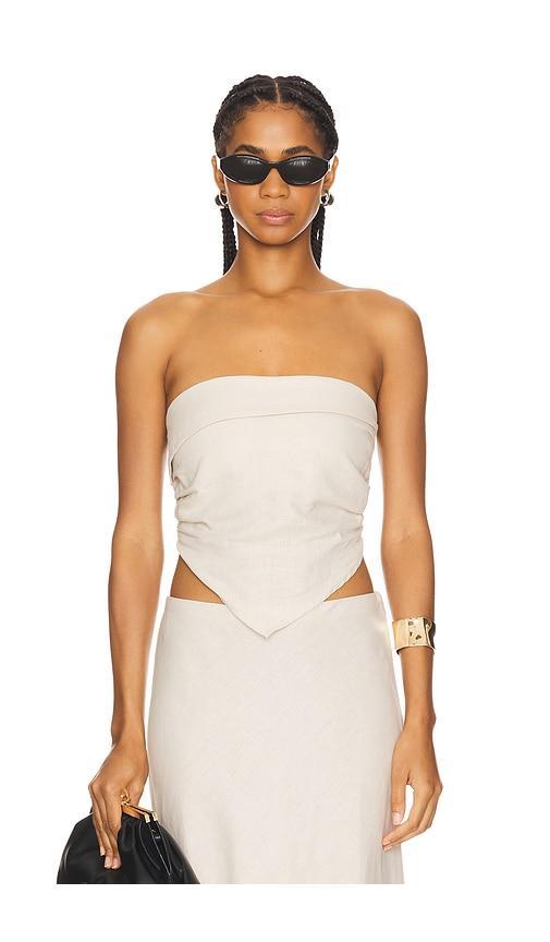 Antibes Strapless Top FAITHFULL THE BRAND Product Image