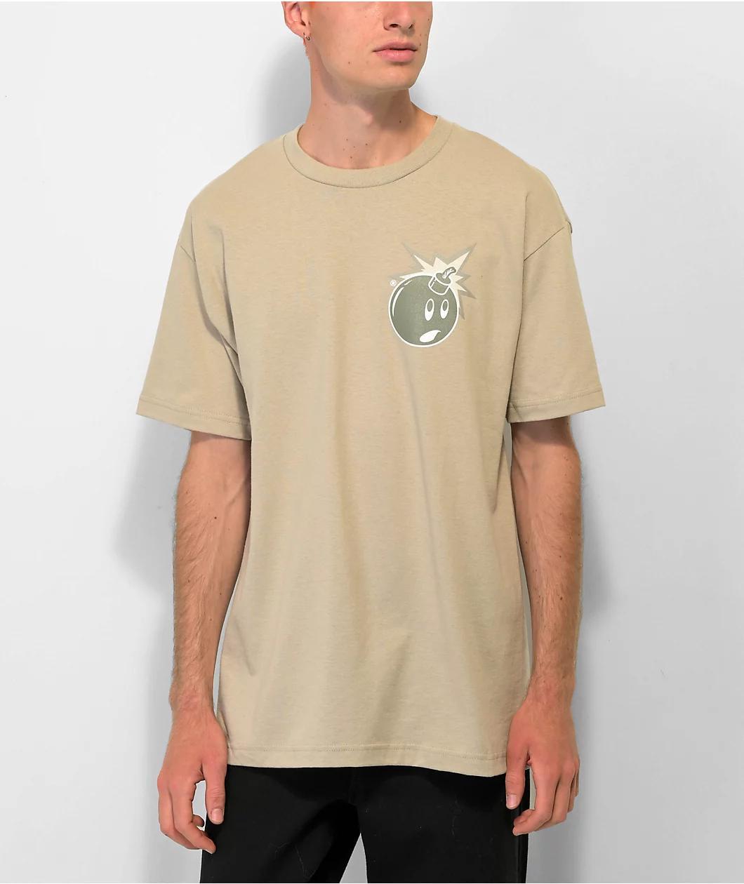 Adam Bomb Tonal Adam Sand T-Shirt Product Image