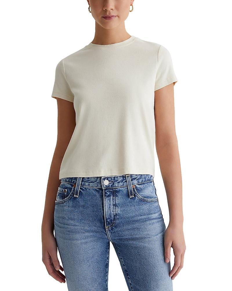 Ag Sadie Crew Cropped Tee Product Image