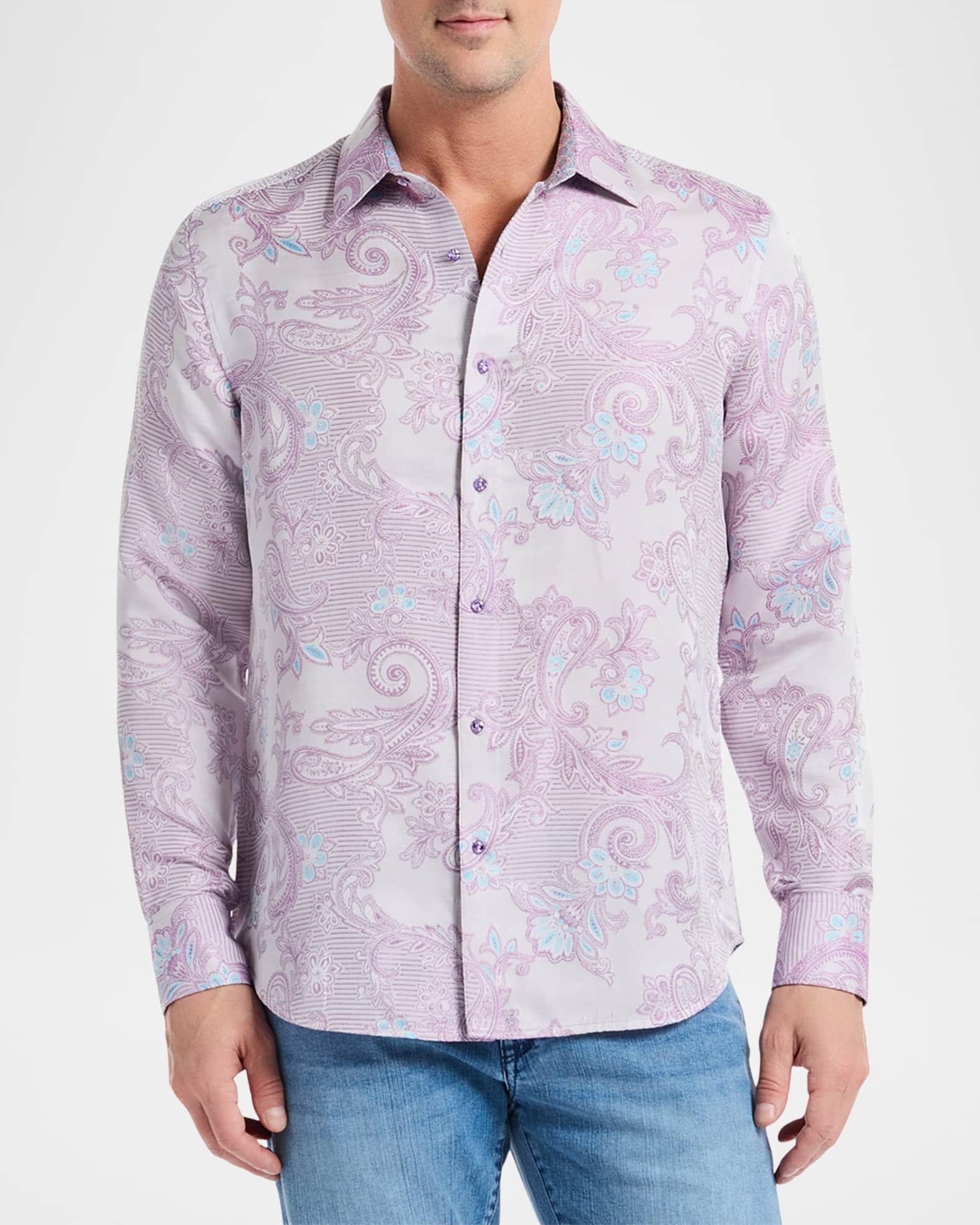 Men's Paisley Sport Shirt Product Image