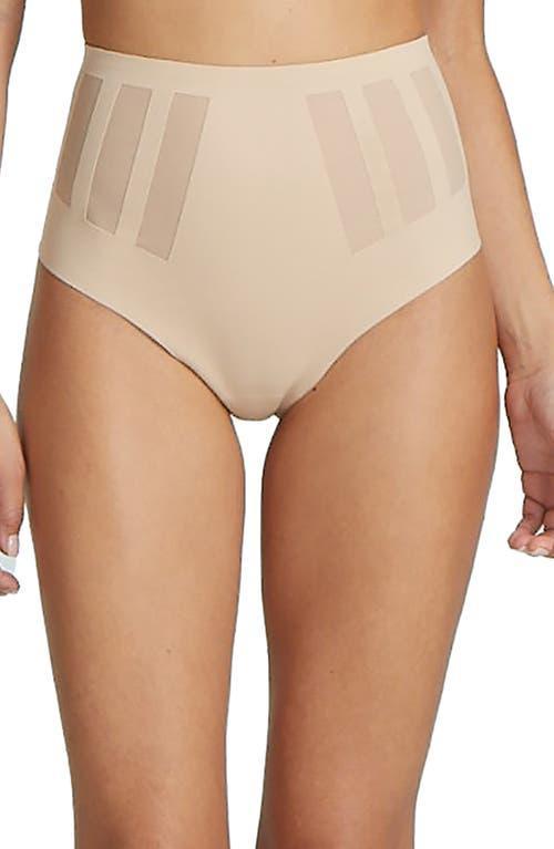 Luxe Control High-Rise Microfiber Thong Product Image