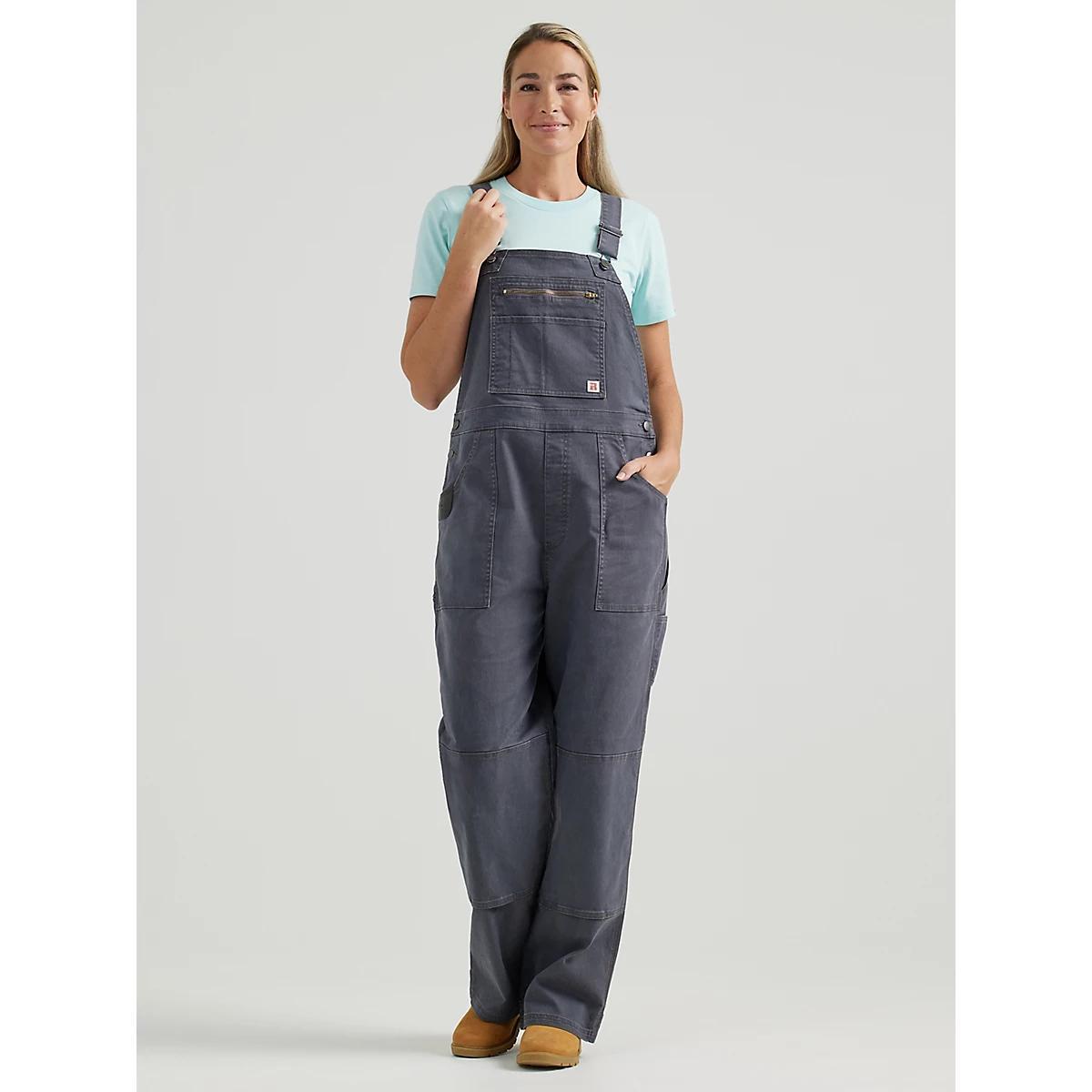 Women's Wrangler® RIGGS Workwear® Relaxed Work Overall in Asphalt Product Image