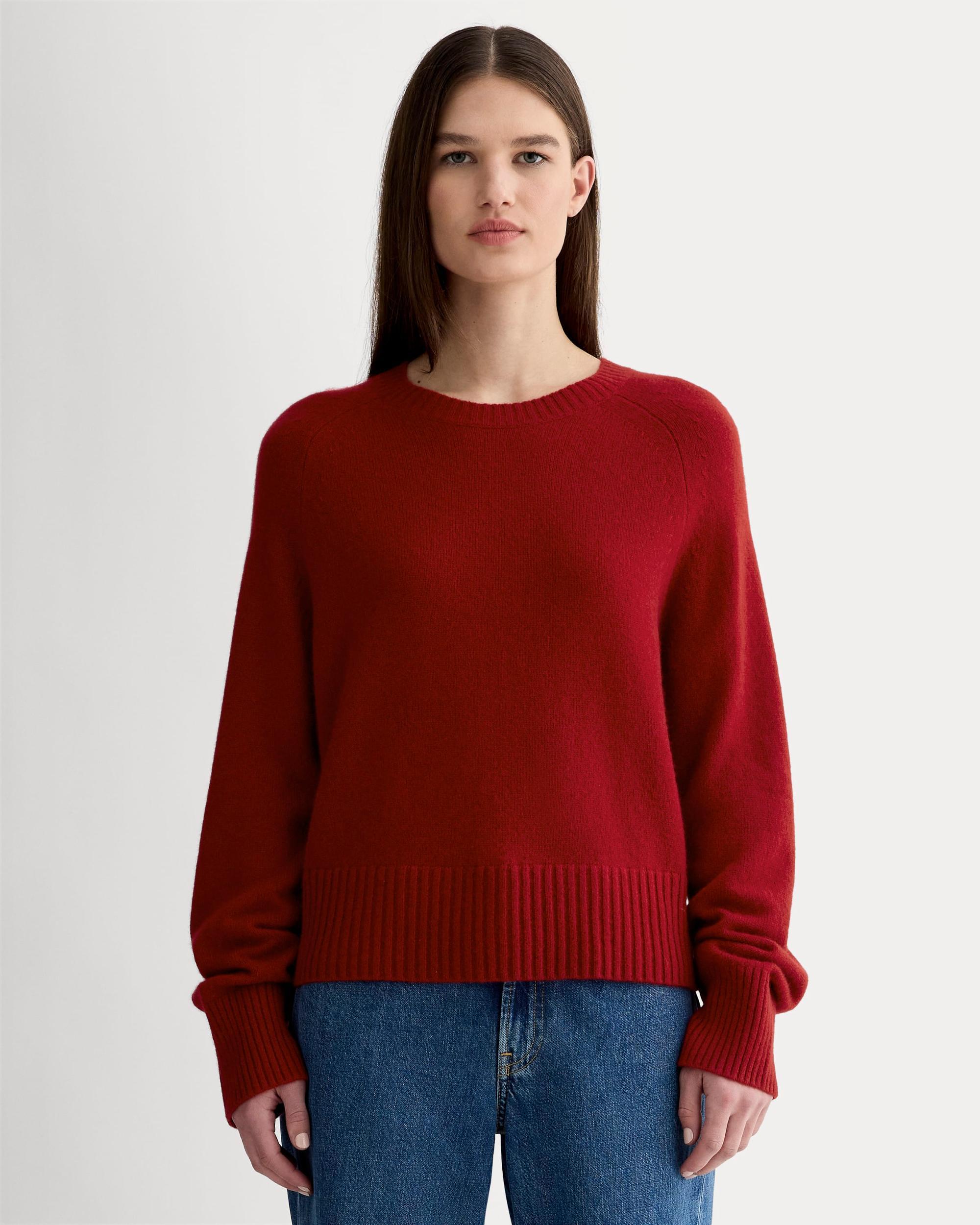 Womens Boxy Crew in Cashmere Sweater by Everlane Product Image