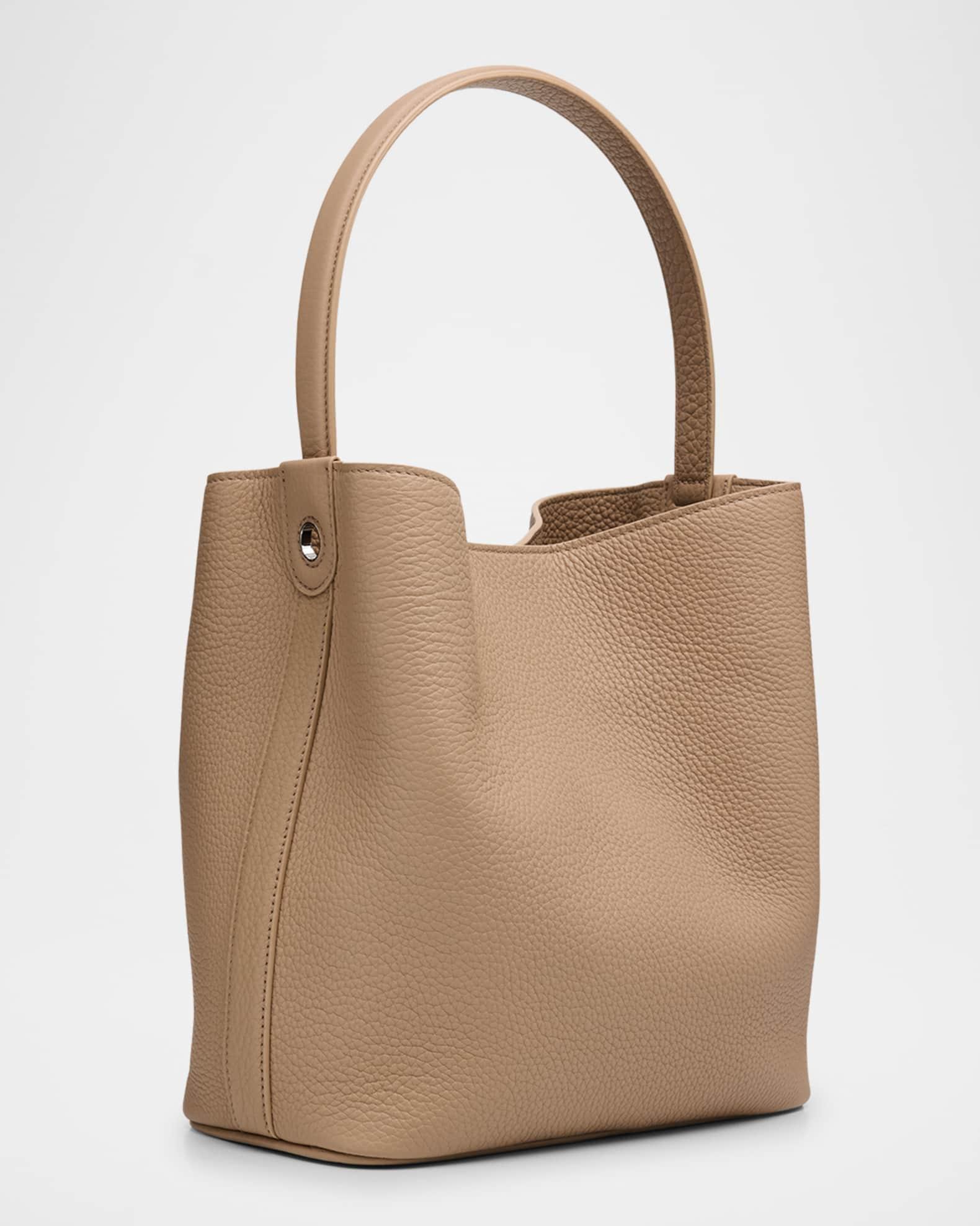 Odeon PM Grain Leather Bucket Bag Product Image
