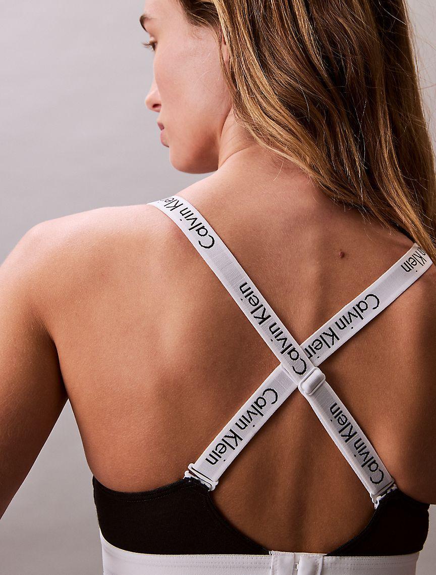 Calvin Klein Womens Icon Cotton Modal Lightly Lined Bralette Product Image