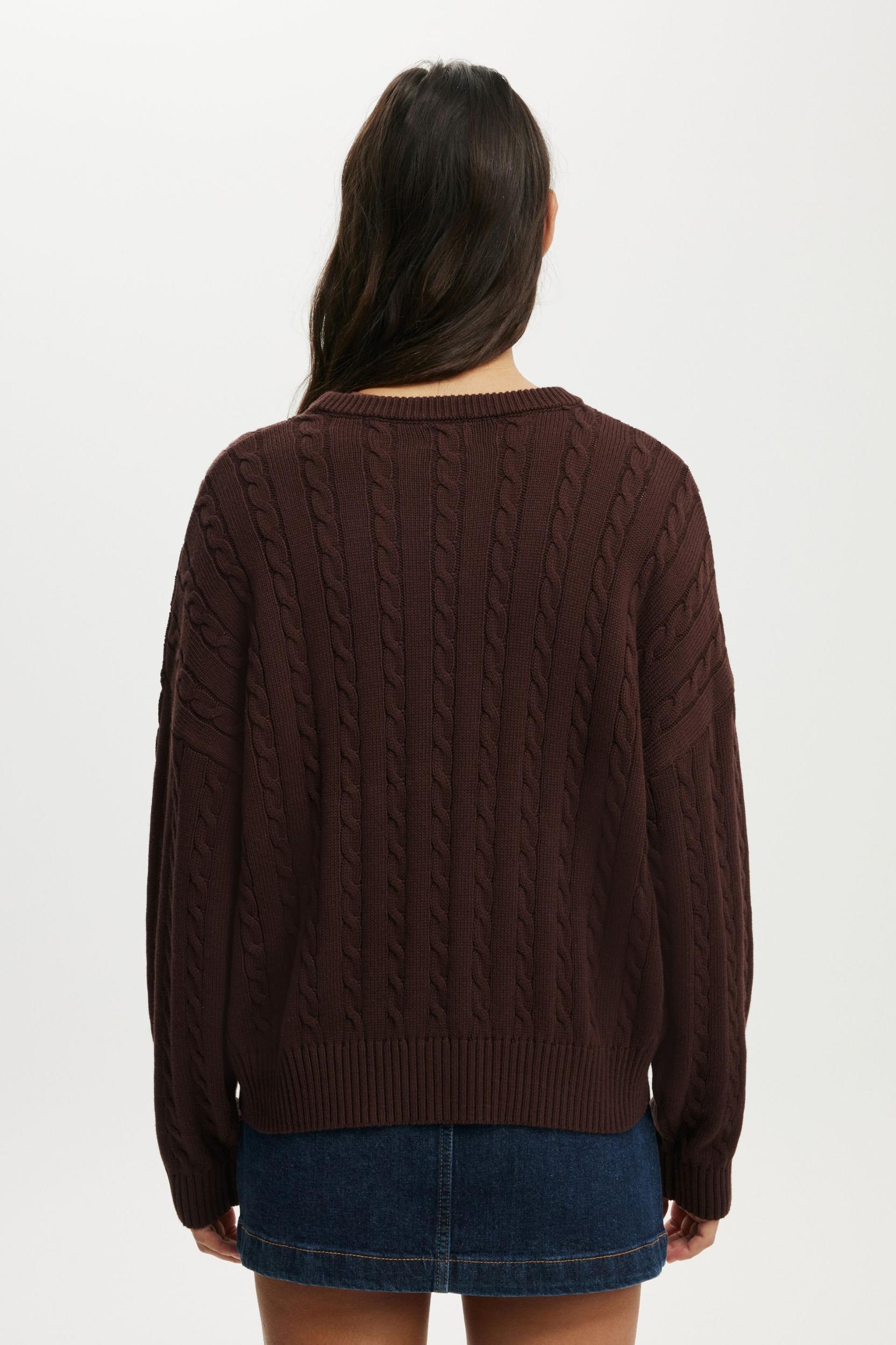 Cotton Crew Neck Pullover Product Image