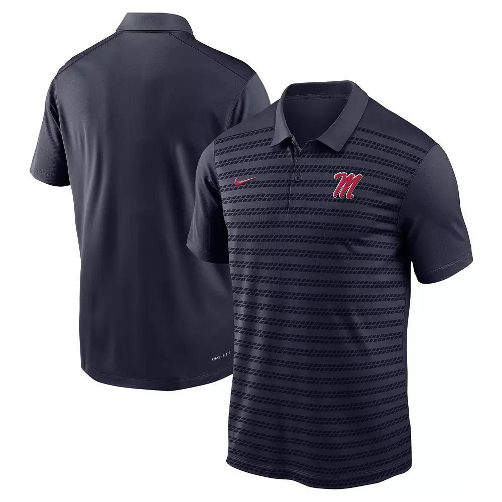 Men's Nike Royal Pitt Panthers 2024 Sideline Victory Coaches Performance Polo,  Product Image