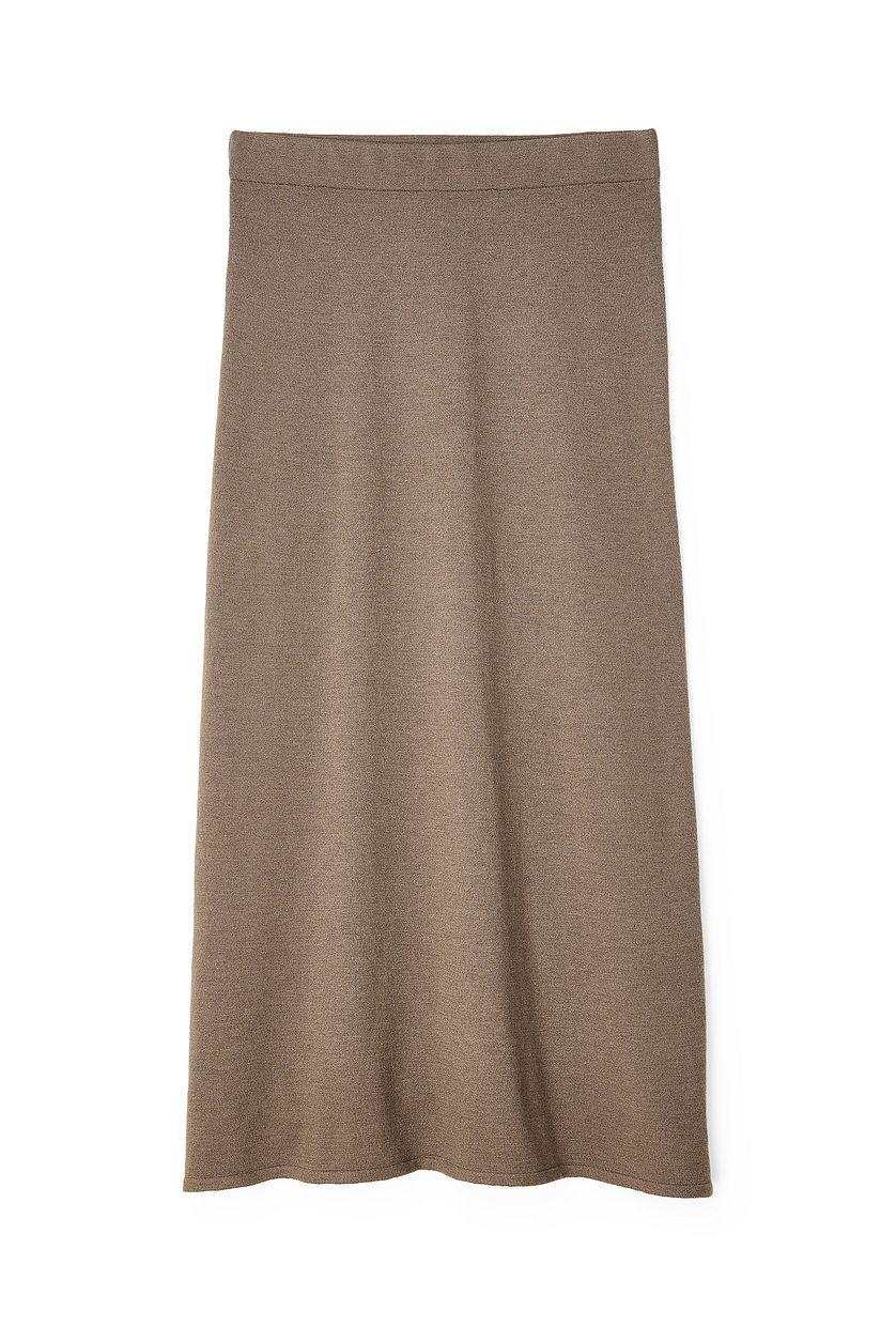 Knitted Midi Skirt Product Image