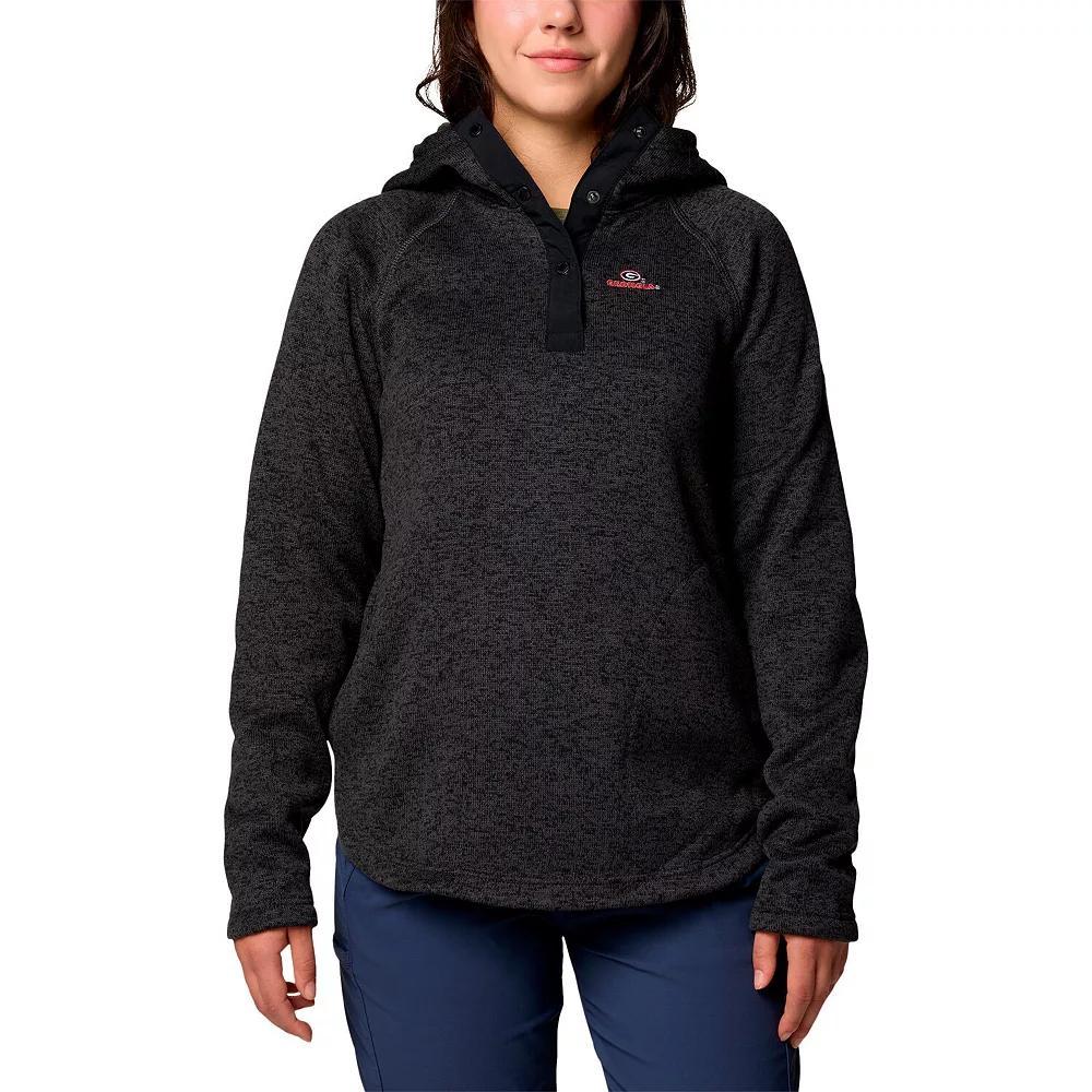Women's Columbia Black Georgia Bulldogs Sweater Weather Raglan Pullover Hoodie,  Product Image