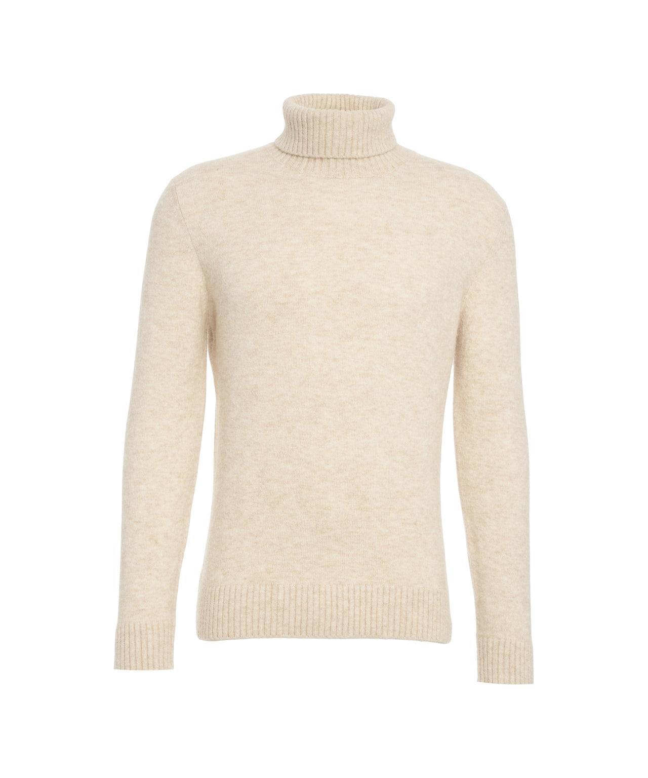 Wool blend turtleneck sweater Product Image