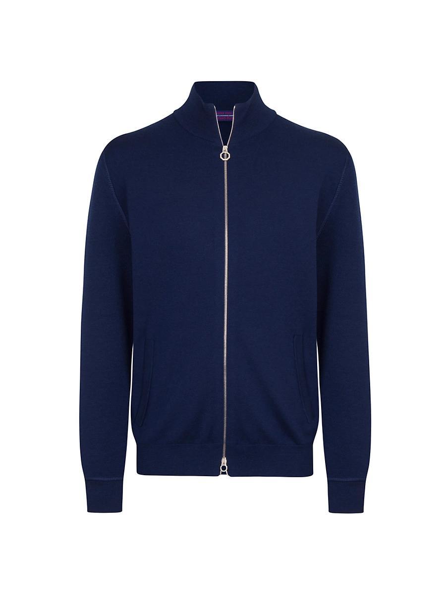 Mens Full Zip Sweater Product Image