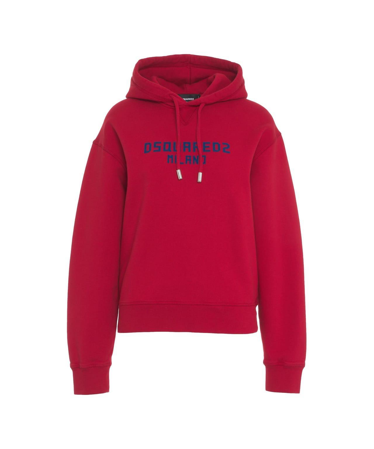 Hoodie with logo lettering Product Image