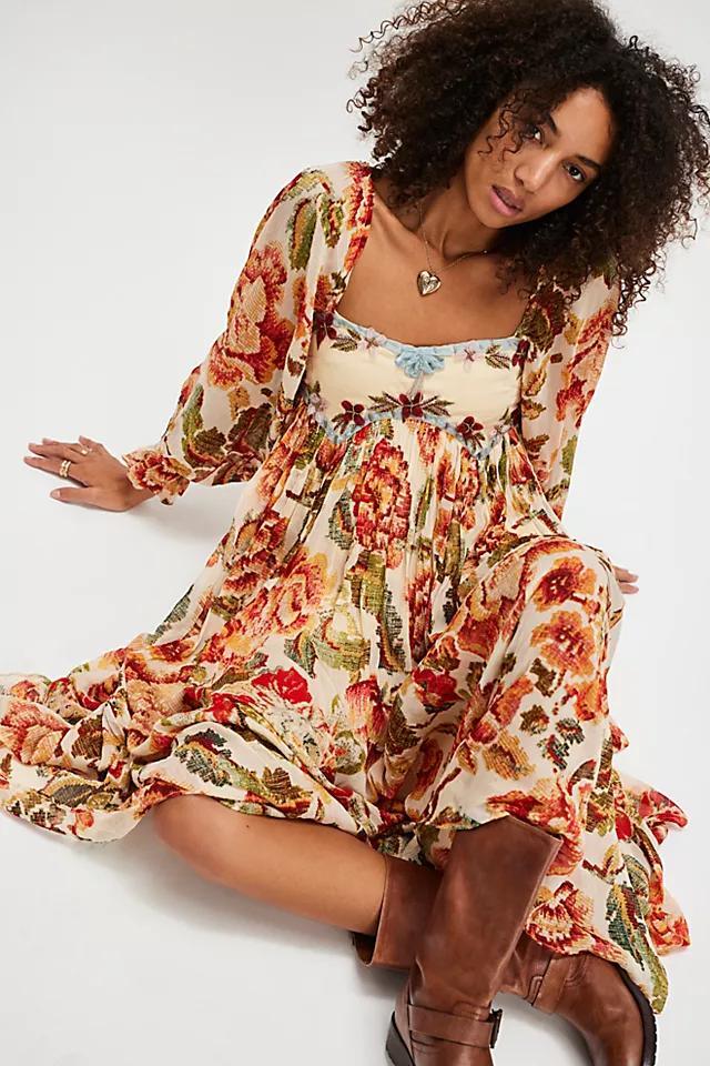 Timeless Tapestry Maxi Dress Product Image