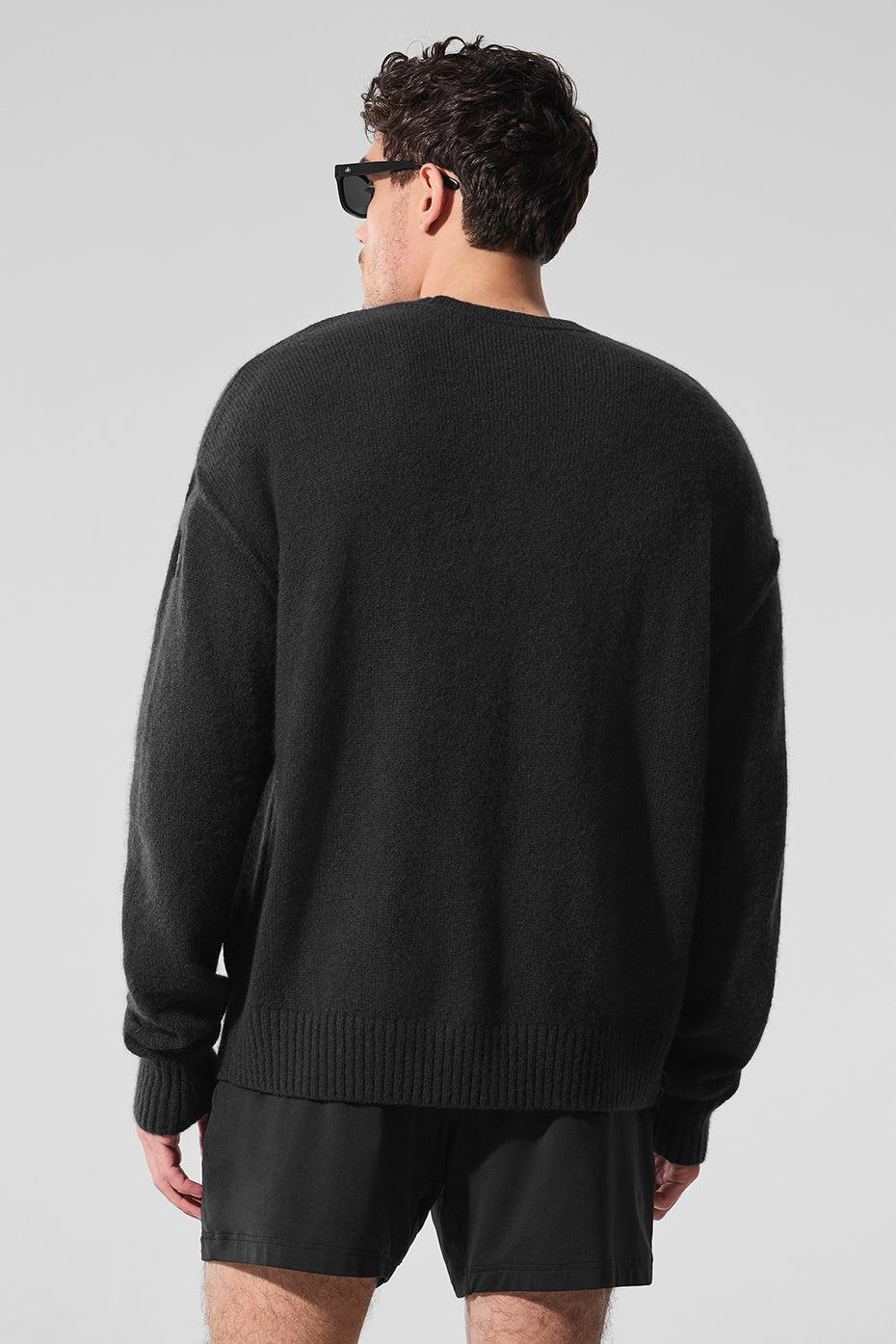 New Class Cashmere Crewneck Sweater - Black Product Image