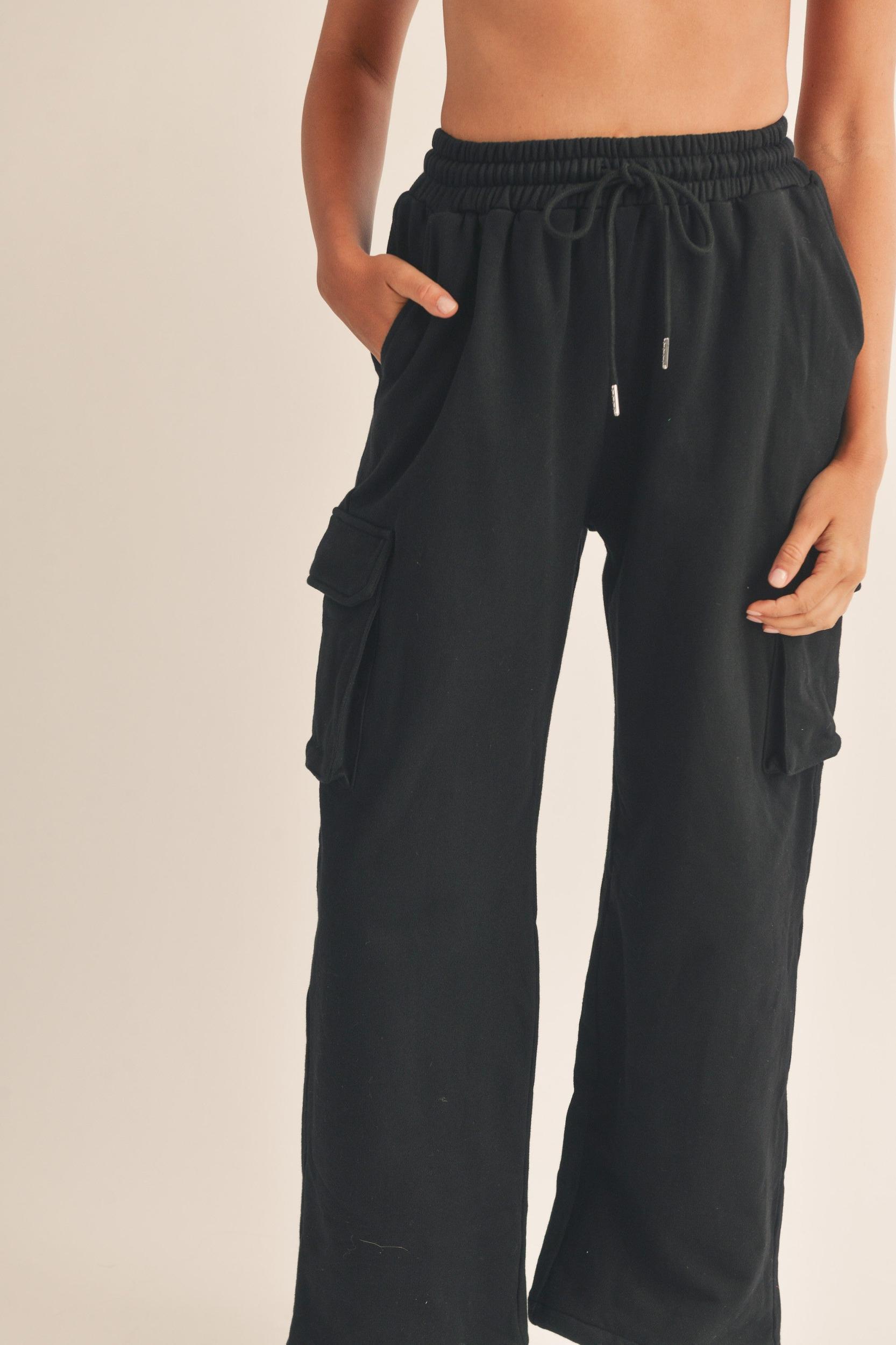 Cargo Pocket Sweat Pants Product Image